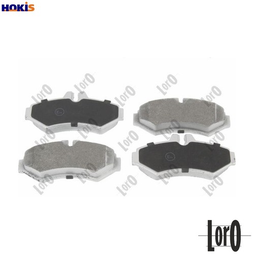 Brake pad set - set, disc