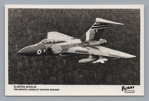 Gloster javelin real photo - gloster,