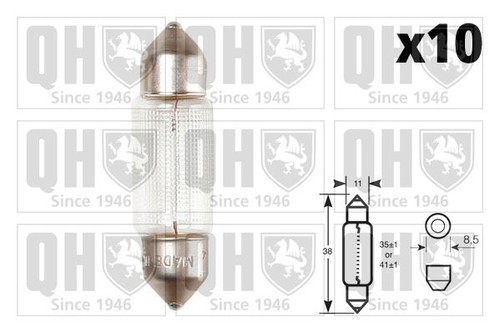 Licence plate light - bulb, for