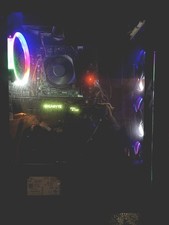 Gaming PC Setup with gaming