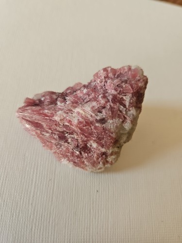 Pink tourmaline rough stone - pink,