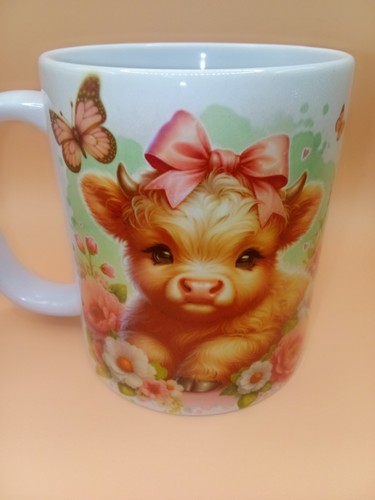 Lovely highland cow mug - highland,