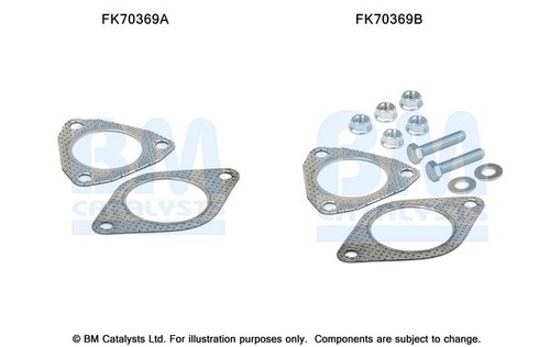 Exhaust system pipe mounting - system,