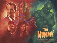 THE MUMMY 1959 quad poster