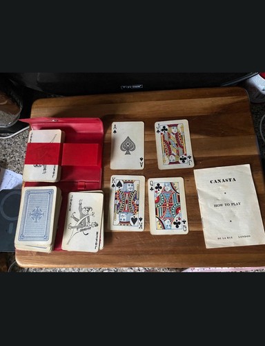 Vintage playing card set - playing,