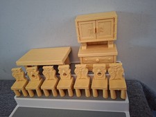 Simba Disney Snow White & The Seven Dwarfs Cottage Spares - Dresser Table Chairs