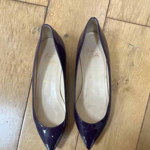 Christian louboutin purple - christian,