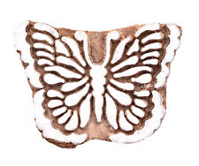 Butterfly Indian Wood Block