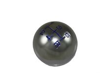 silver blue  gear shift knob
