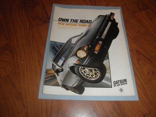 Vintage datsun turbo promo - vintage,