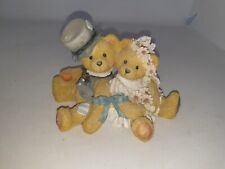 Vintage 1992 Robbie and Rachael  Love Bears All Things Cherished Teddies VGC