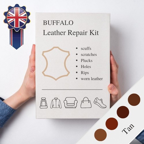 Tan leather vinyl repair - tan,