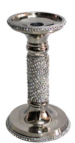 Sparkly crystal silver nickel - crystal,