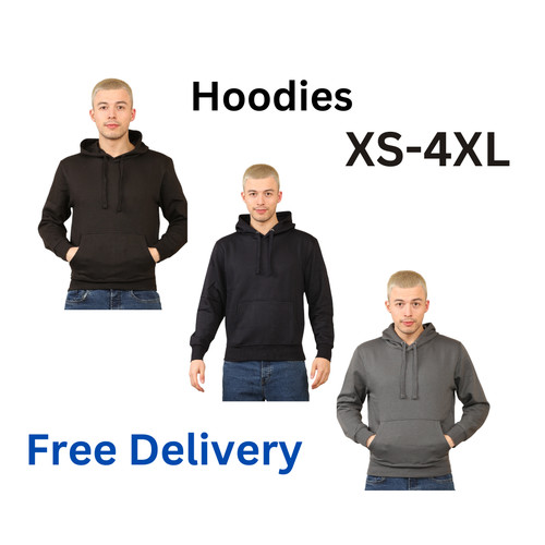 Men plain pullover - , hoodie