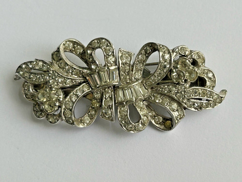 Vintage art deco diamanté - vintage,