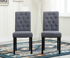 Dining Chairs With BUTTONS