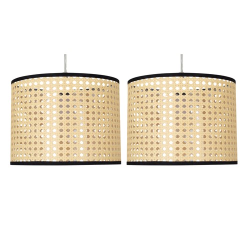 Set natural wicker rattan - set,