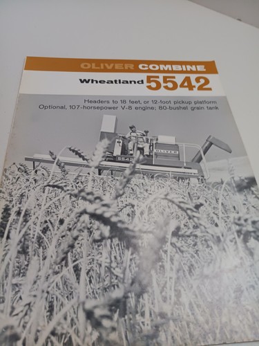 Oliver 5542 wheatland - 5542, combine
