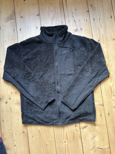 Womens nike black fluffy teddy - black,