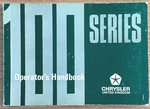 Chrysler 100 series truck - 100,
