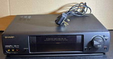 Sharp VC-MH60HM Video Cassette VHS Recorder No Remote - Spares or Repairs