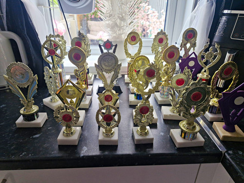 Mixed lot sports trophies - lot,
