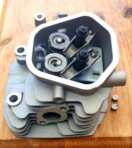 Cylinder head complete with - complete,