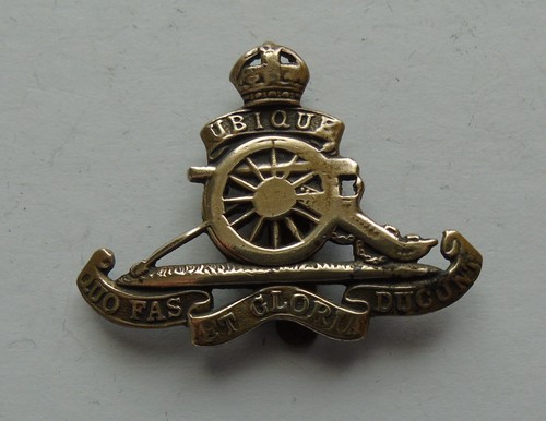Ww2 era royal artillery - royal, brass