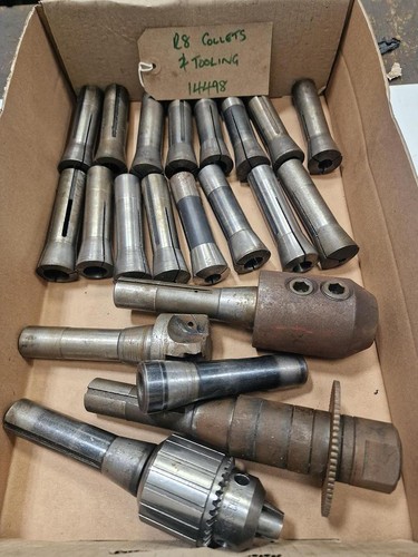 Bridgeport collets - r8, &