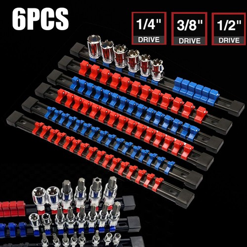 6pc socket organizer - socket,