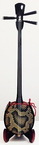Ryukyu sanshin with piece - ryukyu,