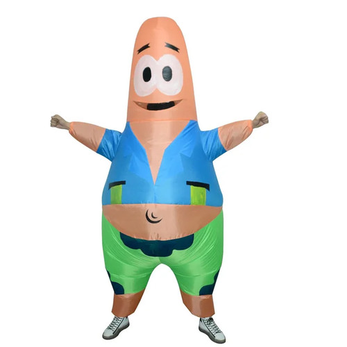 Inflatable costume spongebob - costume,