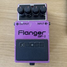 Vintage Boss BF-2 Flanger MIJ, Japan green label 1985