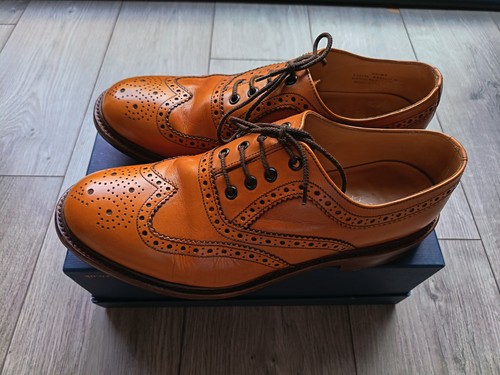 Loake ashby tan brogues - ashby,