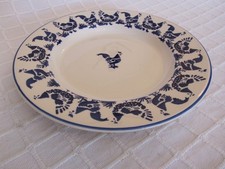 Emma Bridgewater Blue Hen  10½" large plate