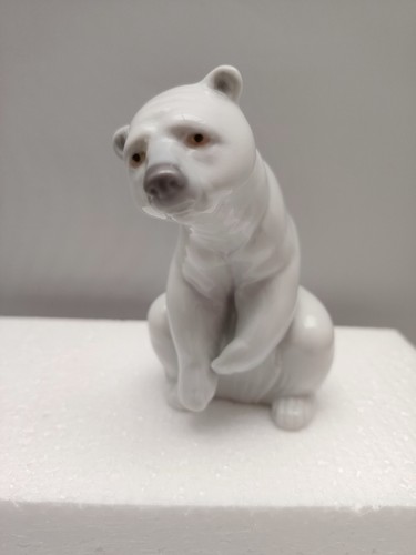 Lladro porcelain polar bear - lladro,