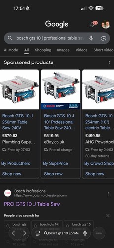 Bosch gts10j professional - bosch,