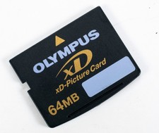 Olympus XD Picture Memory Card 64MB - Suitable for Olympus or Fujifilm Cameras