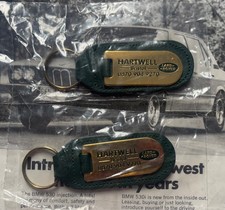 Two Range Land rover Keyrings keychain Discovery Defender Freelander Velar new B