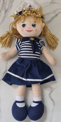 Vintage sailor navy rag - navy,