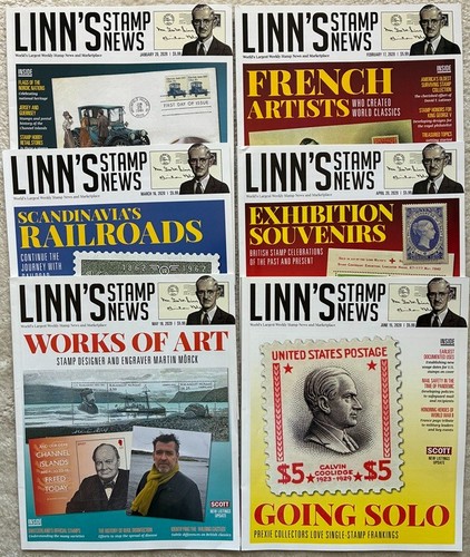 Linn stamp news 2020 - linn's, january