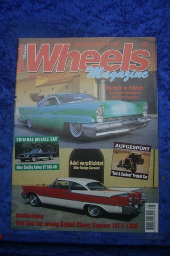 Wheels magazine 5 - magazine, (dt)