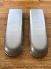 Suzuki GT750 radiator end covers, Silver, New Old Stock