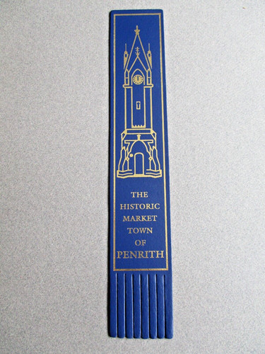 Leather bookmark penrith - leather,