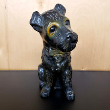 Jack Russel Terrier Chalkware