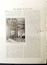 Old Big Guns Industry Hydraulic Forging Woolwich Press Britain Work C