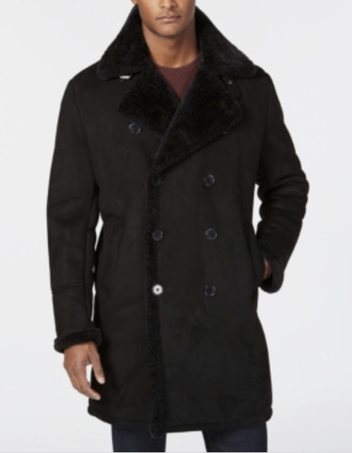 Guess men faux - faux, coat