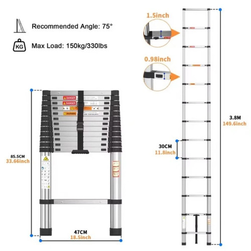 8m 4m 5m steel - 3.2m,