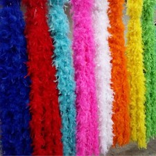 Feather Boa Dance Burlesque Fancy Dress 2M Thick Costume Party Decoration