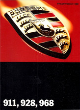 Porsche Range 1994-1995 UK Market Sales Brochure 968, 911 & 928